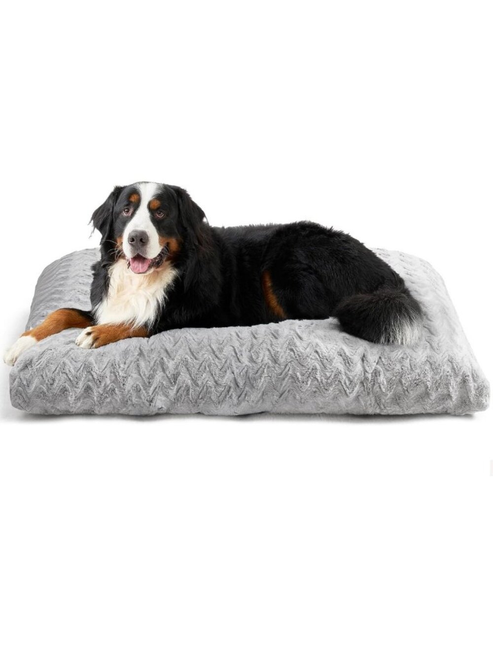 Extra Large Dog Bed 47x29 Inch, Cozy Pet Bed for Large Dogs, Grey Color